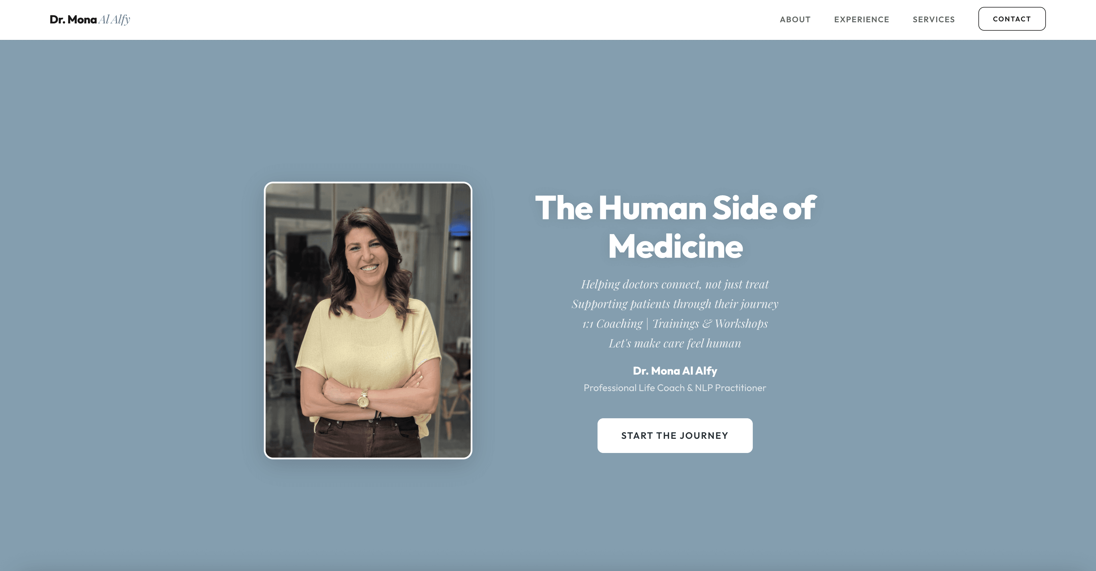 Dr. Mona Al Alfy interface preview